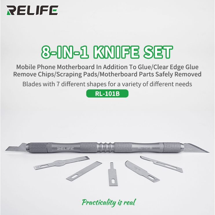 ชุดมีดสำหรับงานซ่อมอิเล็กทรอนิกส์ RELIFE. RL-101B