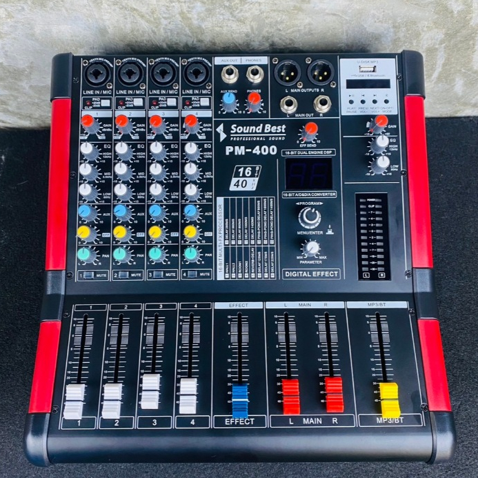 POWER MIXER มิกซ์ มิกเซอร์ เพาเวอร์มิกซ์ PM 400 PM400 เครื่องเสียง ซาวด์เบส sound