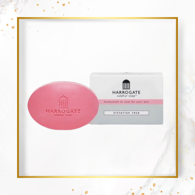 Harrogate Sulphur Soap (สบู่ซัลเฟอร์ ลดสิว ลดเชื้อแบคทีเรีย เชื้อรา ยีสต์ 50g.) ราคา ถูกที่สุด ดีลบีเคเค แกลเลอรีภาพที่ 2