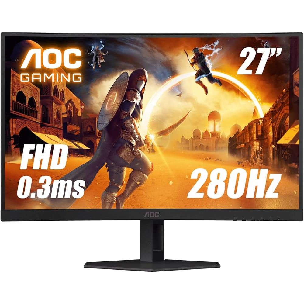 ⚡️🔥ขายดีส่งไว🔥⚡️(จอมอนิเตอร์) AOC C27G4ZE 27" FHD 280Hz Curved