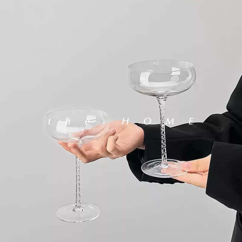 【พร้อมส่งในไทย】แก้วค็อกเทล แก้วมาร์ตินี่ ทรงาสูง  coupe glass Cocktail