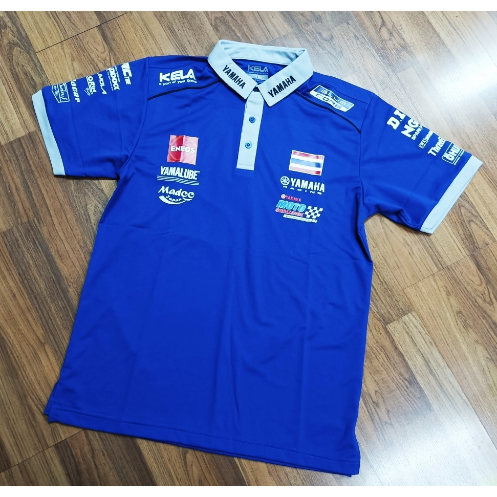 ของแท้ มือ1 เสื้อโปโล NWOT Genuine MOTOR SPORT POLO YAMAHA RACING ยามาฮ่า เรซซิ่ง เสื้อ เซอวิส ของให