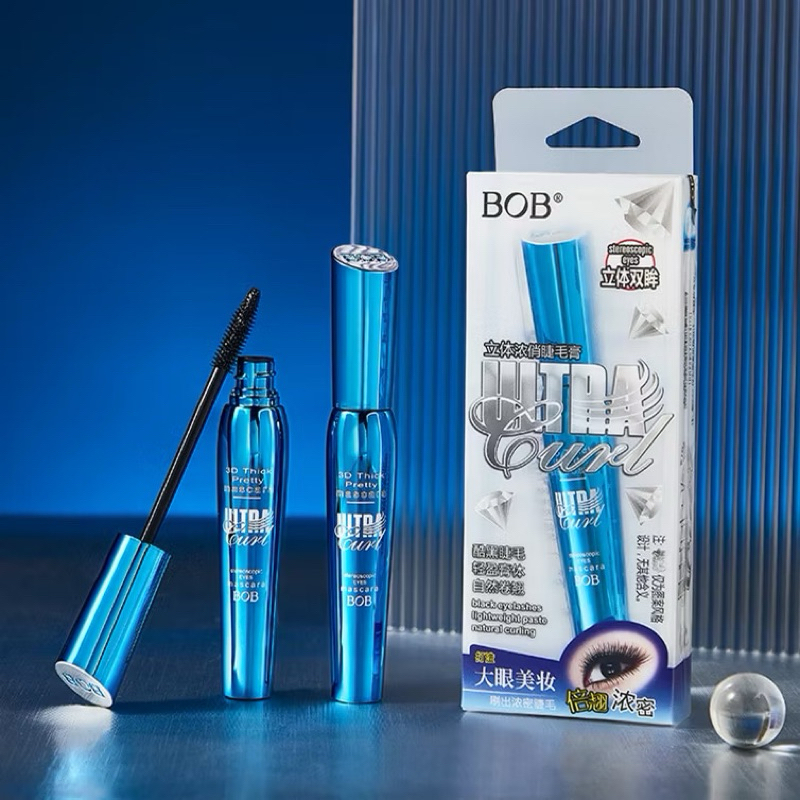 ส่งฟรี​/ส่ง​ไว​ มาสคาร่า​ มาสคา​ร่า​กันน้ำ​ BOB 3D​ Mascara​ ขนตา​หนา​ เด้ง​ งอน​ ยาว​ กันน้ำกัน​เหงื่อ​ ไม่แพนด้า​ 4u2​