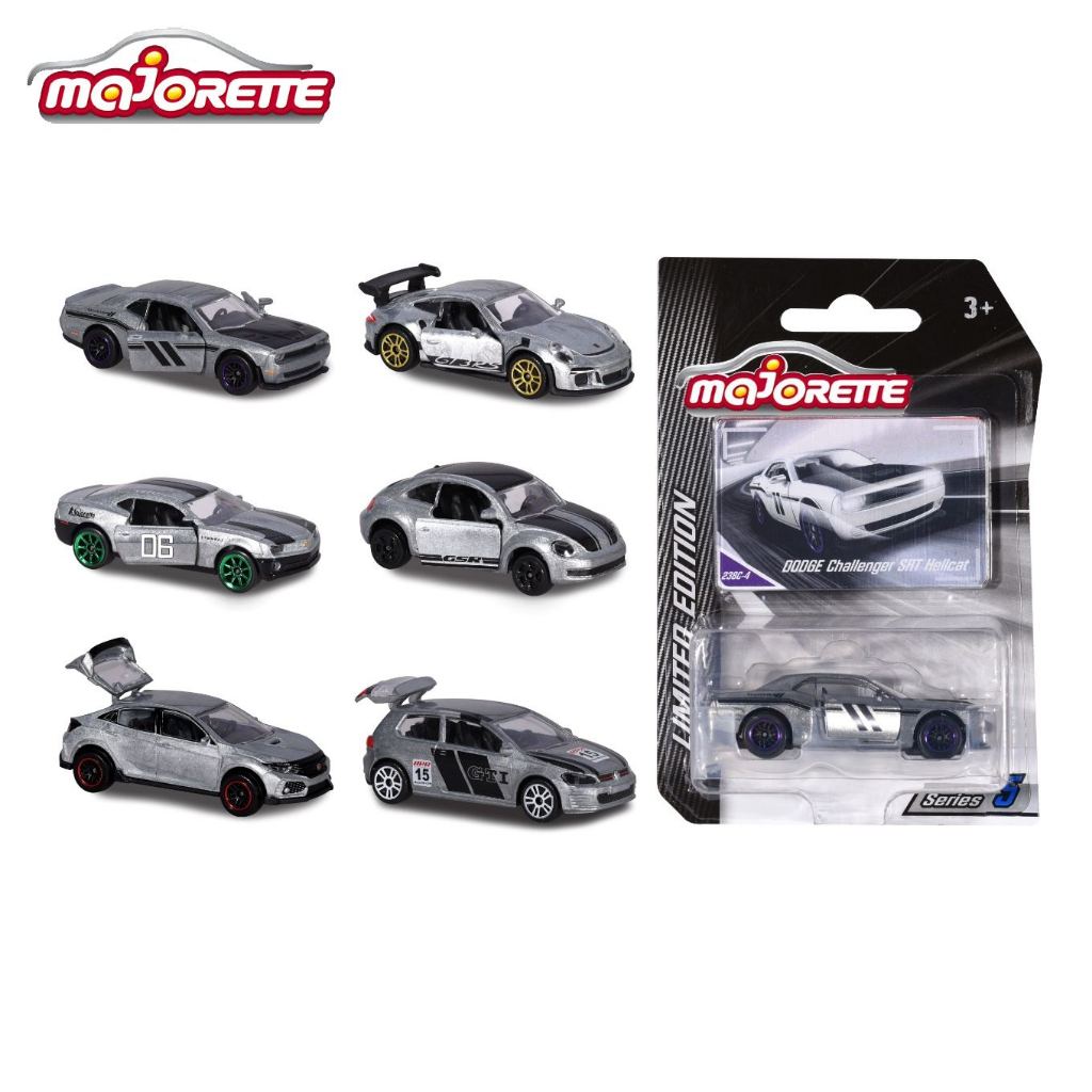 majorette - ZAMAC LIMITER EDITION SERIES 5 - โมเดลรถเหล็ก มาเจอเร็ต (แพ็คไม่สวย) สเกล1/64 (เลือกแบบได้) MJ54018 #