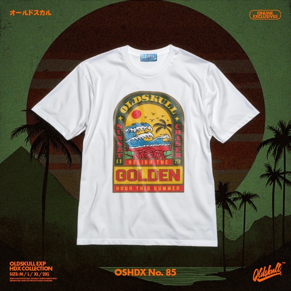 💥ลายใหม่ Oldskull Express HDX 85 - Chase the sunset 🌅- 💥