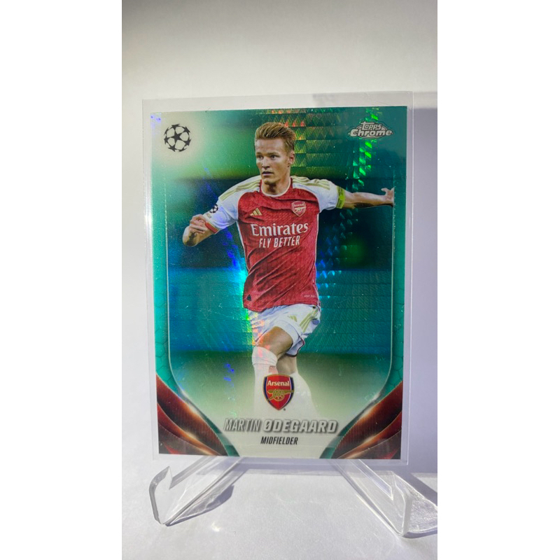 การ์ดนักฟุตบอล Martin Odegaard ARSENAL FC TOPPS 2024