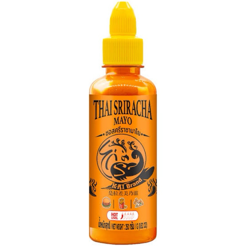 suka3 Thai sriracha mayo ตราไก่ ซอสพริกศรีราชามาโย 250 กรัม เผ็ดน้อย