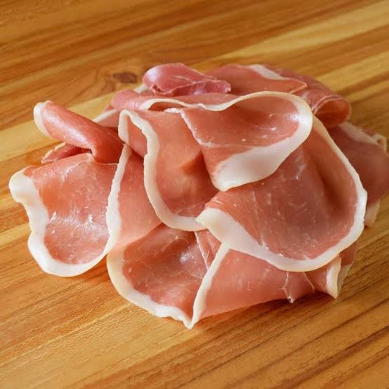 Porxas Jamon Serrano Ham Slices 100g (1.5mm.) - แฮมเซอร์ราโนแบบสไลด์บาง (1.5มม.) แฮมหมูตรา พอร์ซาส