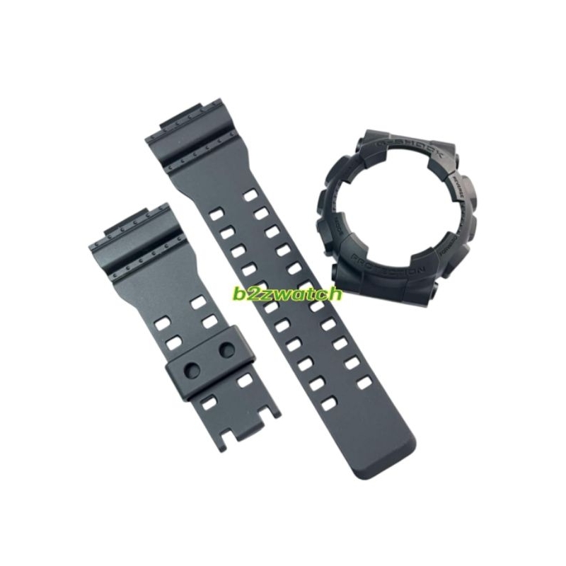 กรอบสายg-shockของแท้​รุ่นga-110​/ga-100​/สีดำด้าน(ไม่มีตะขอ)​