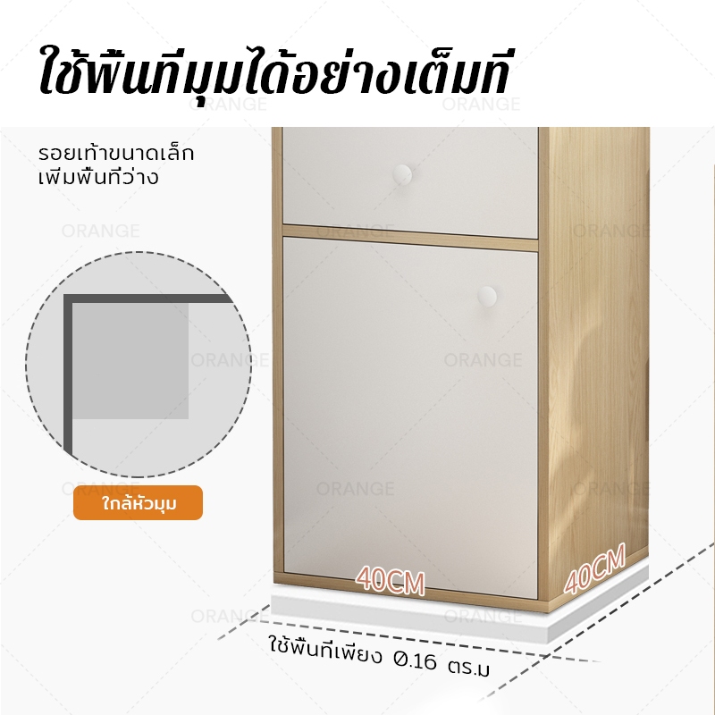 DTG ตู้เก็บของเล่น หลายชั้นตู้ ลิ้นชักเก็บของ มัลติฟังก์ชั่น ไม้ ตู้หนังสือ ชั้นวางของ（ส่งจากกรุงเทพ） - รูปที่ 4