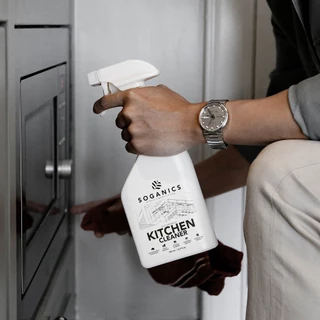 SOGANICS Kitchen Cleaner - Eucalyptus 500ml.|โซแกนิคส์ น้ำยาทำความสะอาดห้องครัว กลื่นยูคาลิปตัส 500 มล.
