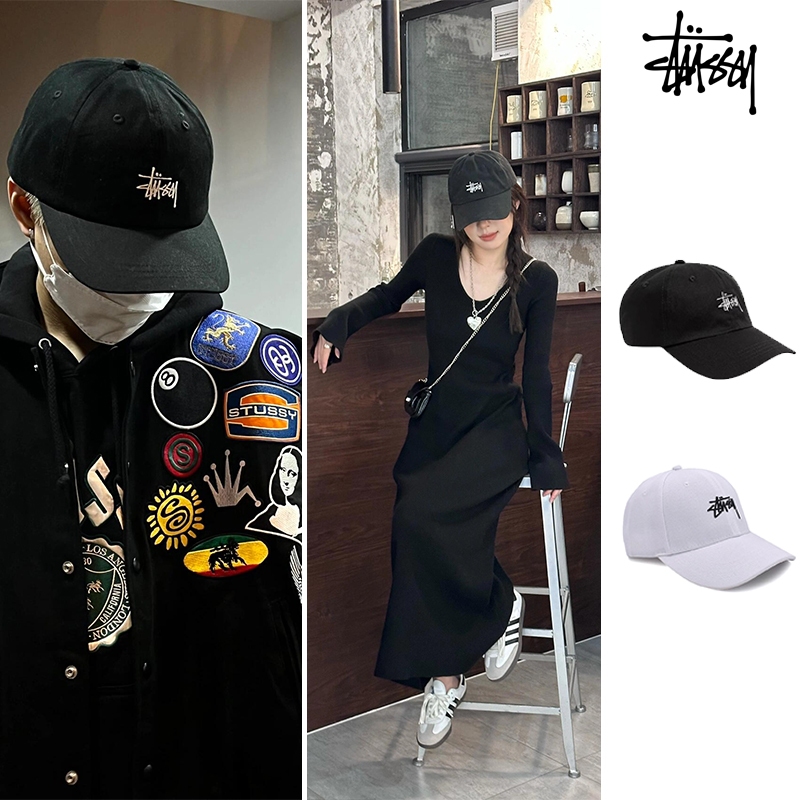 หมวก Stussy แท้ stock low pro logo พร้อมส่ง พร้อมป้ายและหมวก แท้ 100%CAP