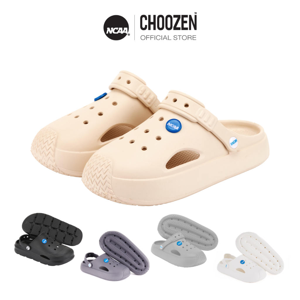 NCAA Casual Shoes รองเท้าแบบสวม Unisex EVA 100% สีขาว, กาแฟ, เทาเข้ม, เทาอ่อน, กากี 73251672