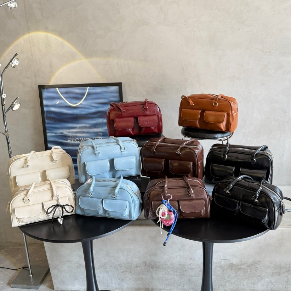 พร้อมส่งจากไทย กระเป๋าหนังทรงเหลี่ยมสุดฮิตสไตล์เกาหลี S208