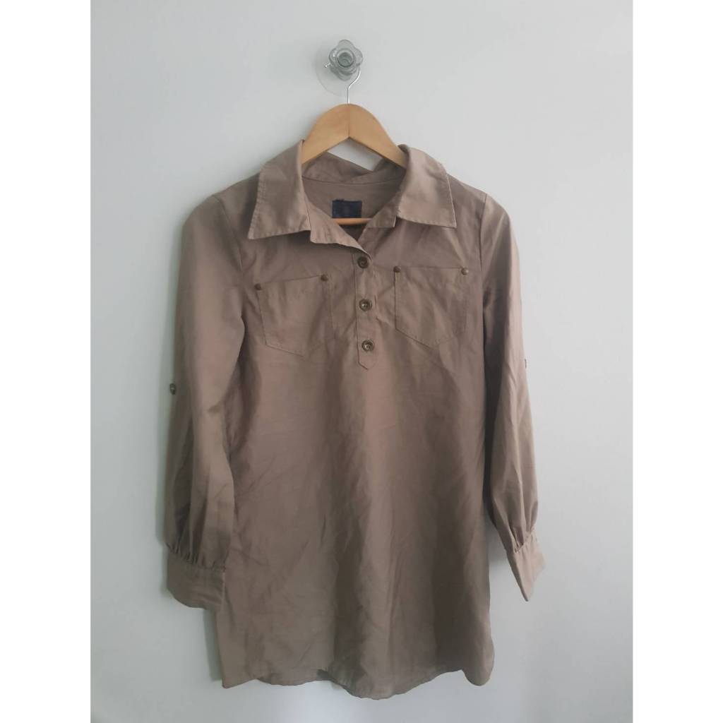 BRB-17เสื้อตัวยาวผ้าคอตตอน Bou Jeloud 38/30