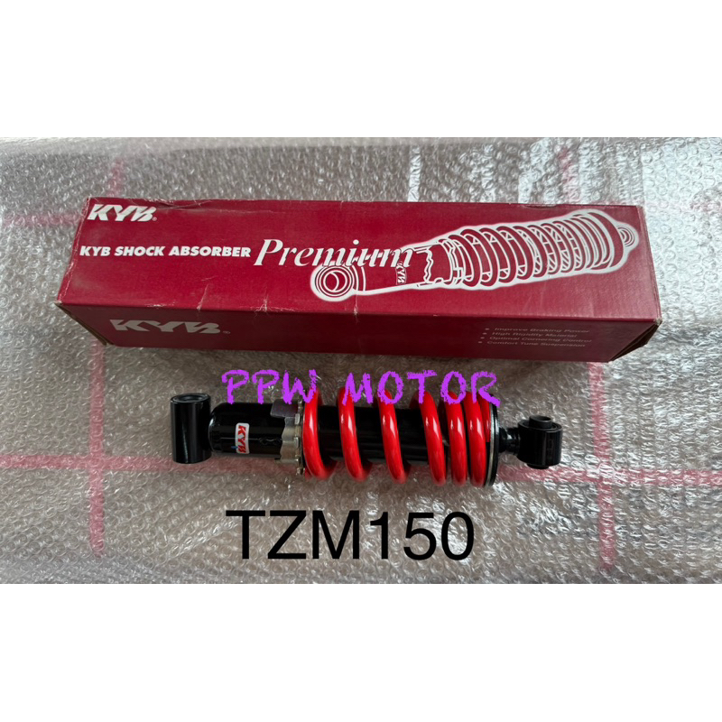 KYB โช๊คหลังเดิม Tzm150 สีเเดง