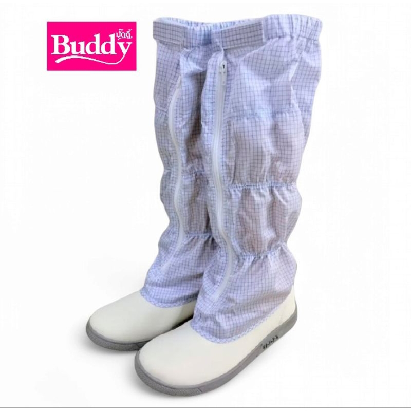 Buddy รุ่น DF-997(ESDของแท้ 100%) รองเท้าป้องกันไฟฟ้าสถิตย์ ANTI STATIC สำหรับห้องคลีนรูม