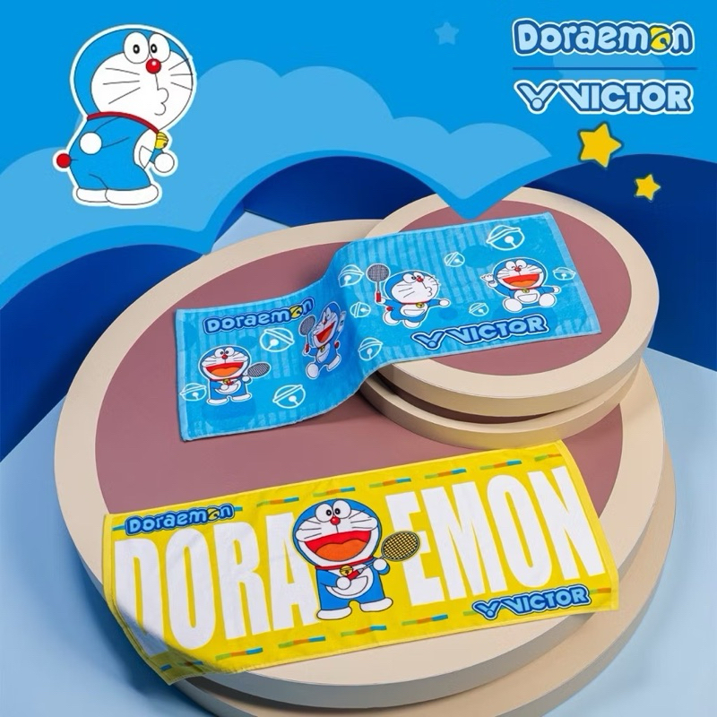 byVICTOR ผ้าขนหนู รุ่น TW511DRM / TW512DRM (VICTOR x DORAEMON) DORAEMON COLLECTION