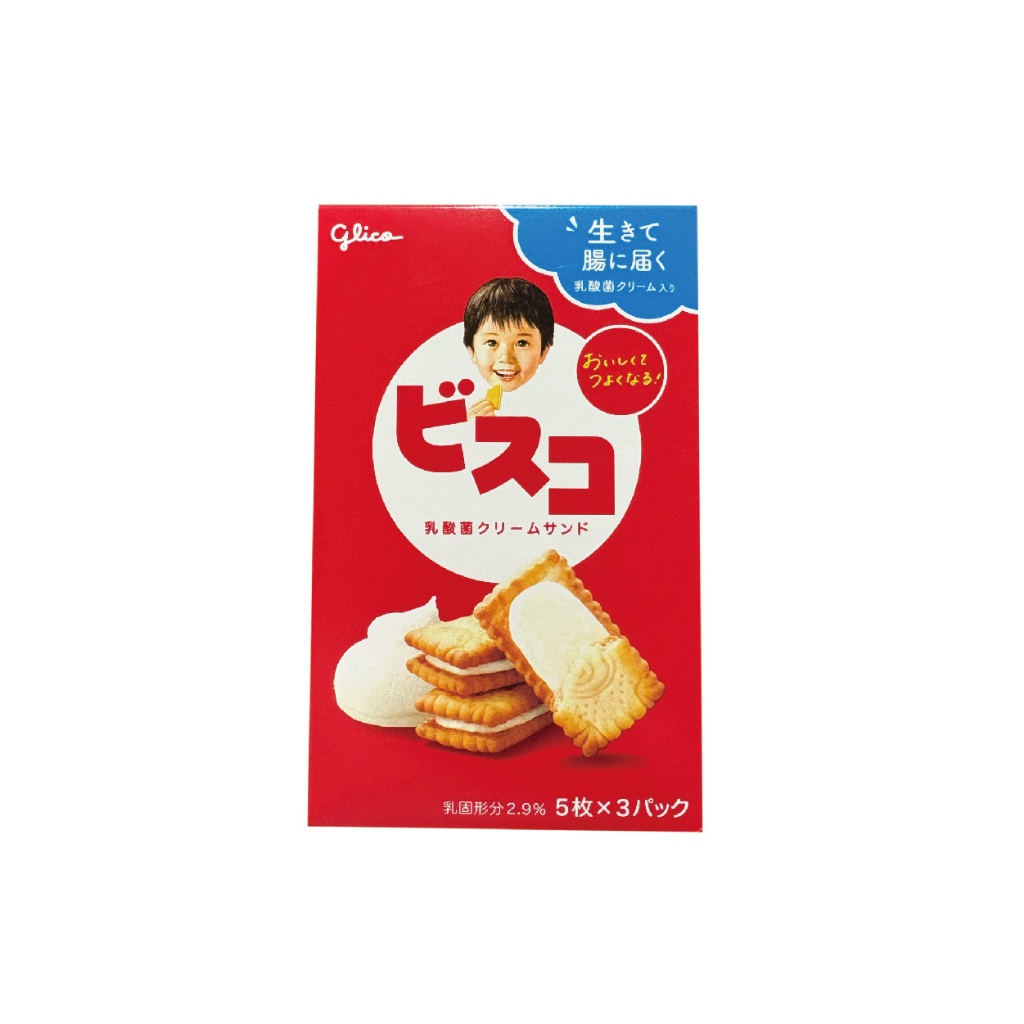 Glico Bisco Cream Sandwich Biscuits