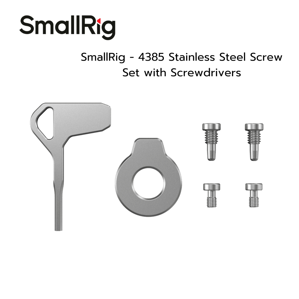 SmallRig - 4385 Stainless Steel Screw Set with Screwdrivers ศูนย์ไทย