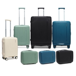 SUN SIRI กระเป๋าเดินทาง PP 100% ระบบล็อค 3 รหัส 4 ล้อคู่ 360…