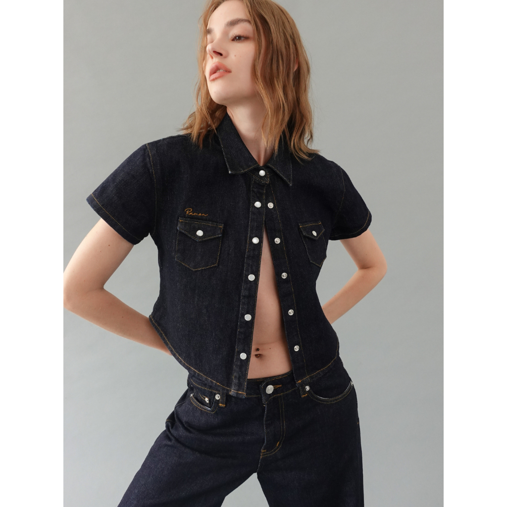 RUMON Ren Shortsleeve Denim Shirt