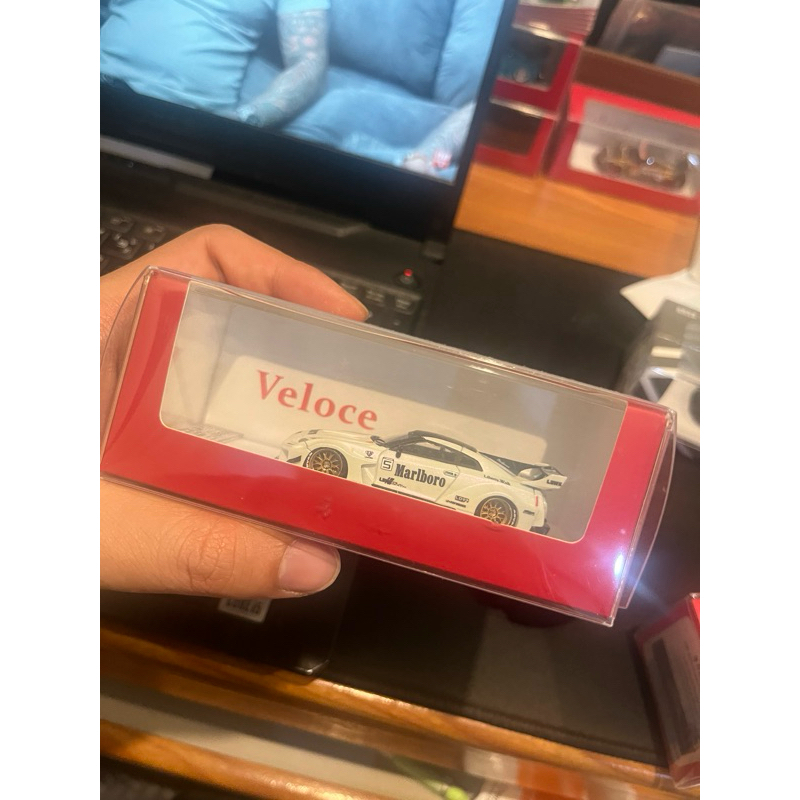 Veloce 1/64 gtr Marlboro โมเดลรถ