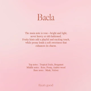 (พร้อมส่งล๊อตสุดท้าย) Baela 10 ml. น้ำหอมกลิ่นกุหลาบเบล่า