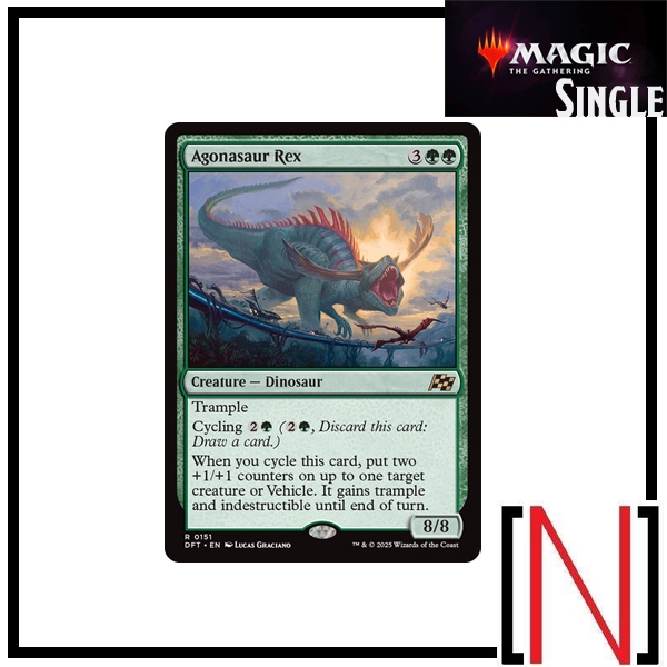 [MTG][Single][DFT] Agonasaur Rex ระดับ Rare [ภาษาอังกฤษ]