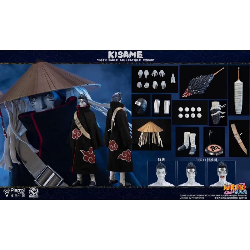 Rocket Toys ROC007 - " Naruto Shippuden " Kisame 1/6 Scale Collectible Action Figure ✅