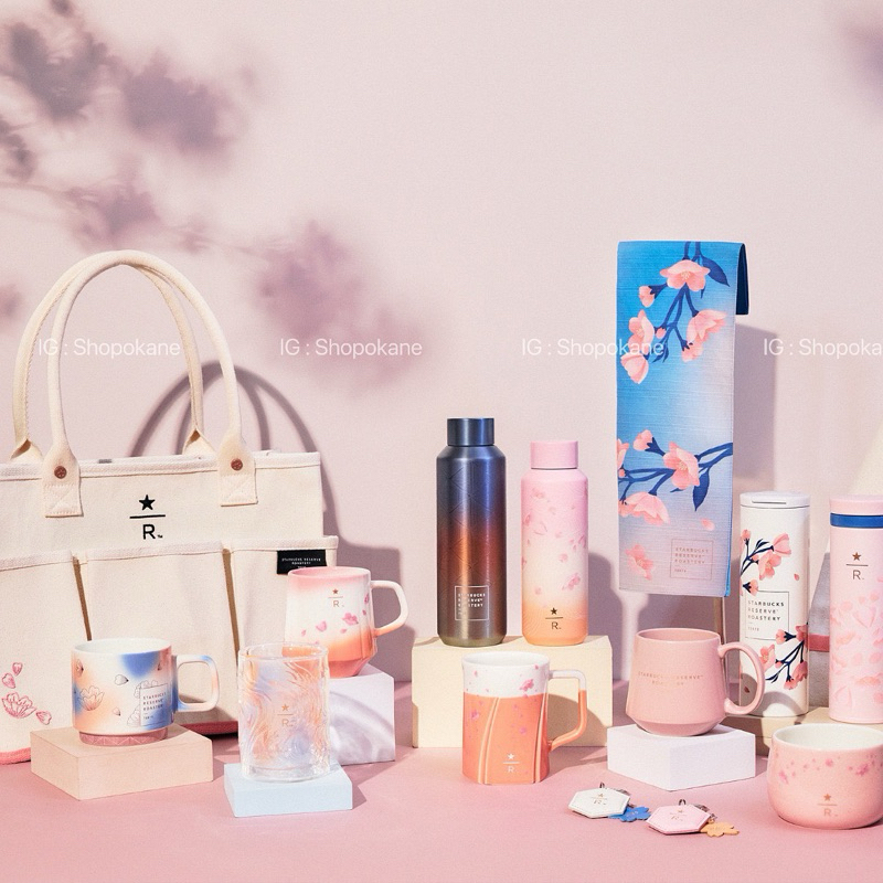 Starbucks Japan | Starbucks Sakura Reserve Roastery Tokyo -  สตาร์บัคส์ซากุระญี่ปุ่น 2025 🌸