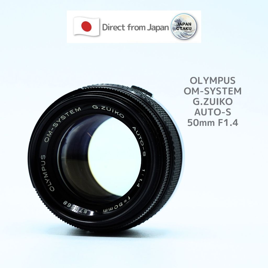 [ใช้ในญี่ปุ่น] " เลนส์วินเทจ " OLYMPUS OM-SYSTEM G.ZUIKO AUTO-S 50mm f/1.4 ปล่อยใน 1972 Japan
