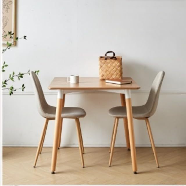 KSB เก้าอี้กินข้าว เก้าอี้เบาะผ้า มินิมอล โมเดิร์น ขาเหล็กลายไม้ แข็งแรง เหมาะกับร้านอาหาร คาเฟ่ ร้านกาแฟ รุ่นVC-02 - รูปที่ 4