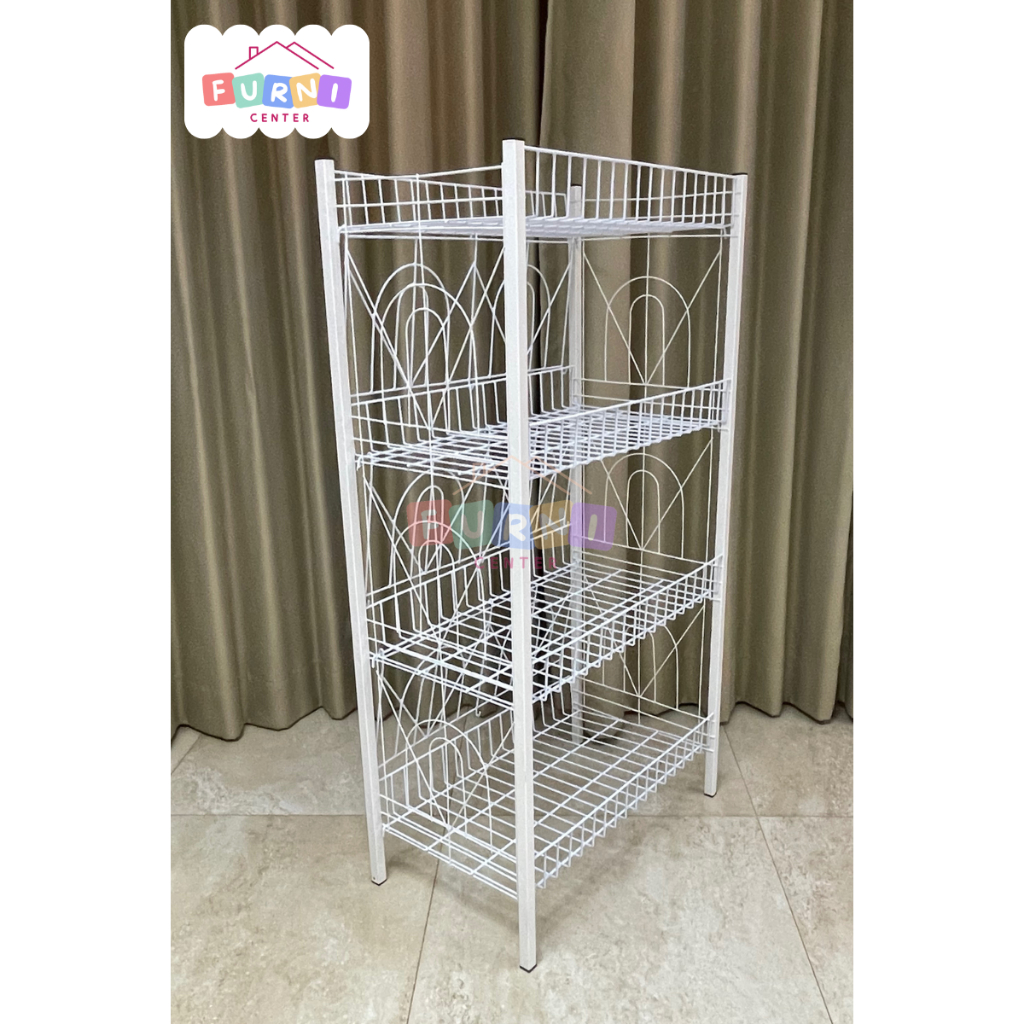 ชั้นวางของ 3,4ชั้น แบบขาเหล็กเหลี่ยมP138,P140 (ร้านคนไทย) ชั้นวางของอเนประสงค์