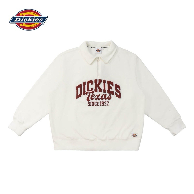 เสื้อหนาว Sweatshirt Dickies สีขาว แท้
