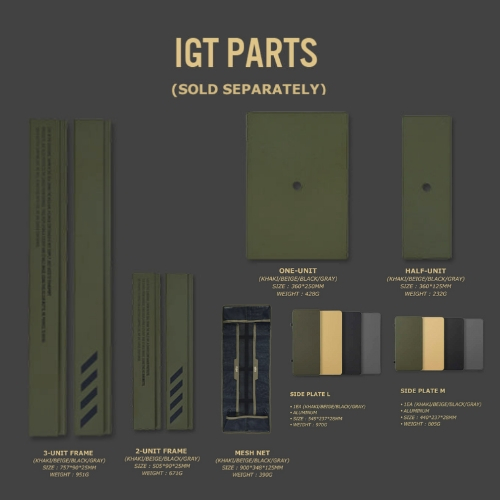 [ส่งด่วน/ส่งไว/จัดส่งทุกวัน/มีประกัน] CARGO IGT  PARTS  (SOLD SEPARATELY)