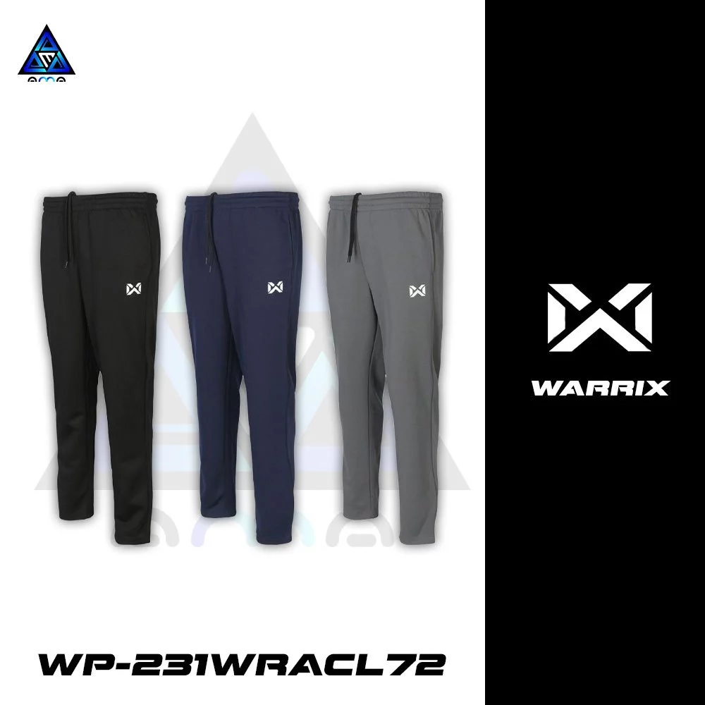 ลดแล้วลดอีก30% เสื้อ WARRIX รหัส WP-231WRACL72 วาริกซ์ กางเกงวอร์มขาปล่อย แท้100%