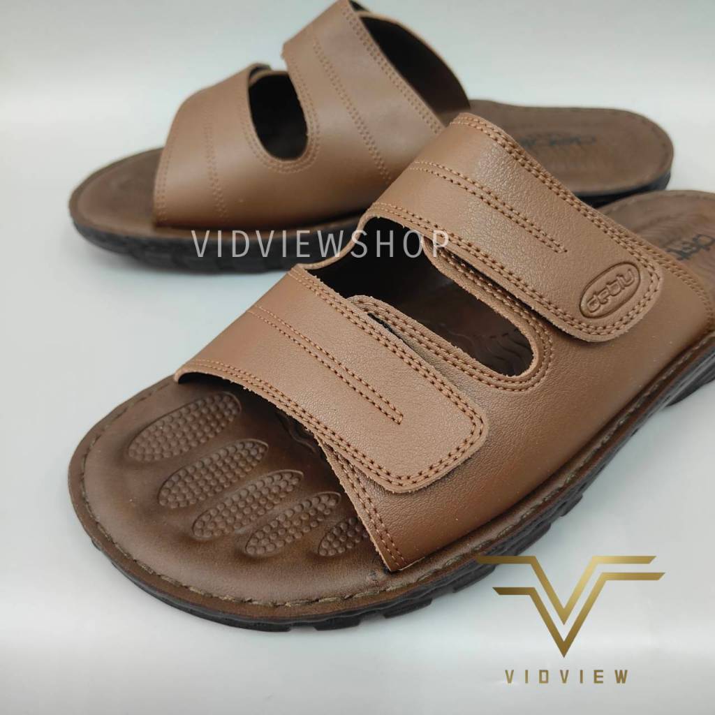 VIDVIEW !!ลดสนั่น!! รองเท้าแตะชาย แบบสวม เพื่อสุขภาพ Deblu M4723 เบอร์ 39-44 สไตล์แฟชั่น ปรับสายได้
