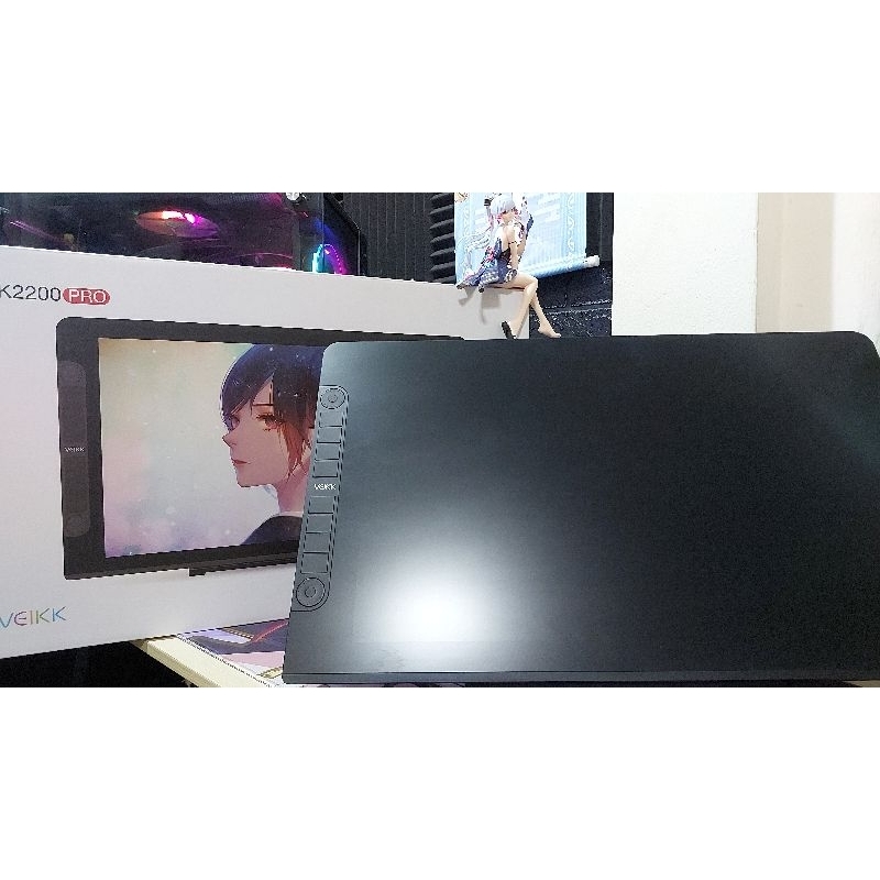 Veikk VK2200 Pro เมาส์ปากกามีจอวาดรูป 22นิ้ว [มือสองสภาพดี]