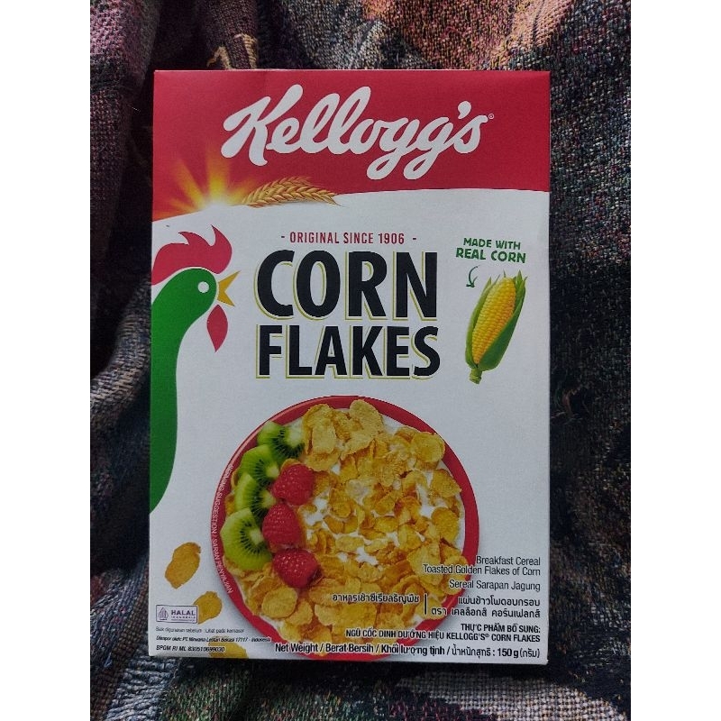 Kellog's  Corn Flakes อาหารเช้าซีเรียล 150 กรัม