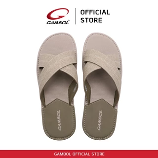 GAMBOL แกมโบล NATIVE CROSS รองเท้าแตะสวมชาย รุ่น GM12131 Size 40-44