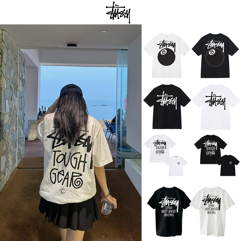 เสื้อยืด Stussy แท้ Sty 8 Ball LCB SS Tee Black/White(US)