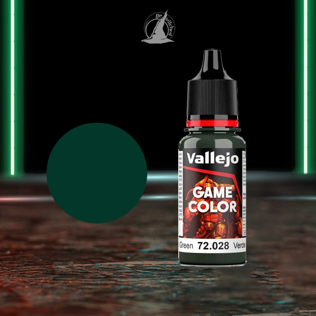 72028 Vallejo Game Color : Dark Green Verde Oscuro Bewitched