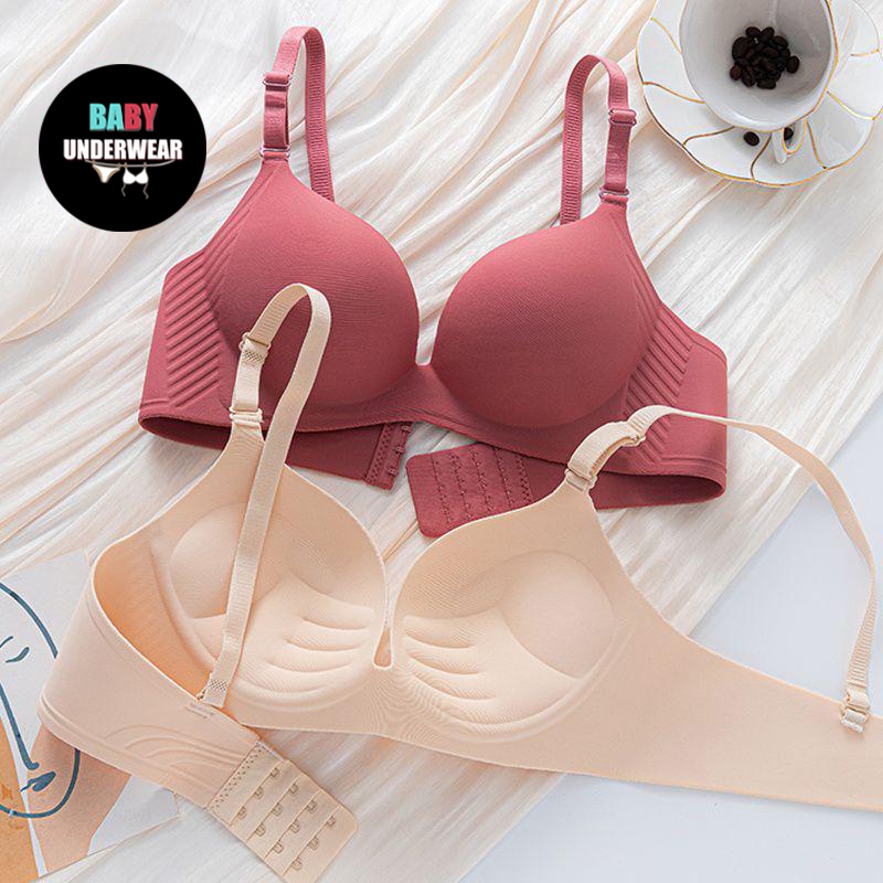 baby underwear Seamless Bra ชุดชั้นในเซ็กซี่และปรับได้สําหรับผู้หญิงชุดชั้นในที่สะดวกสบาย
