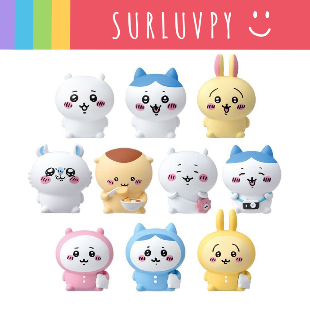 [🌈พร้อมส่ง☀️แบบสุ่ม] Chiikawa SOFVI Puppet Mascot ตุ๊กตาสวมนิ้วมือ โมเดล