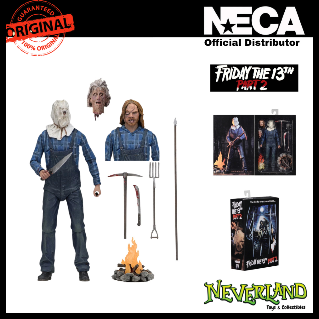 (NECA) Friday the 13th - 7" Scale Action Figure - Ultimate Part 2 Jason