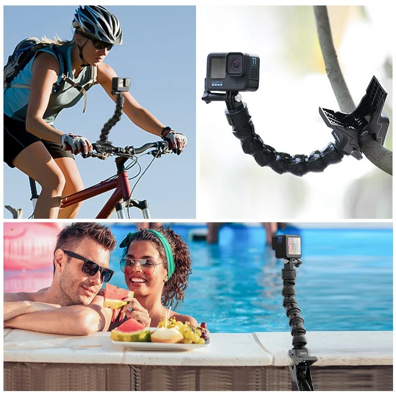 Ulanzi Go Quick II Magnetic Quick Release Mount Clamp ขาตั้งกล้องแบบหนีบโต๊ะ รองรับ GoPro 12/11/10/9