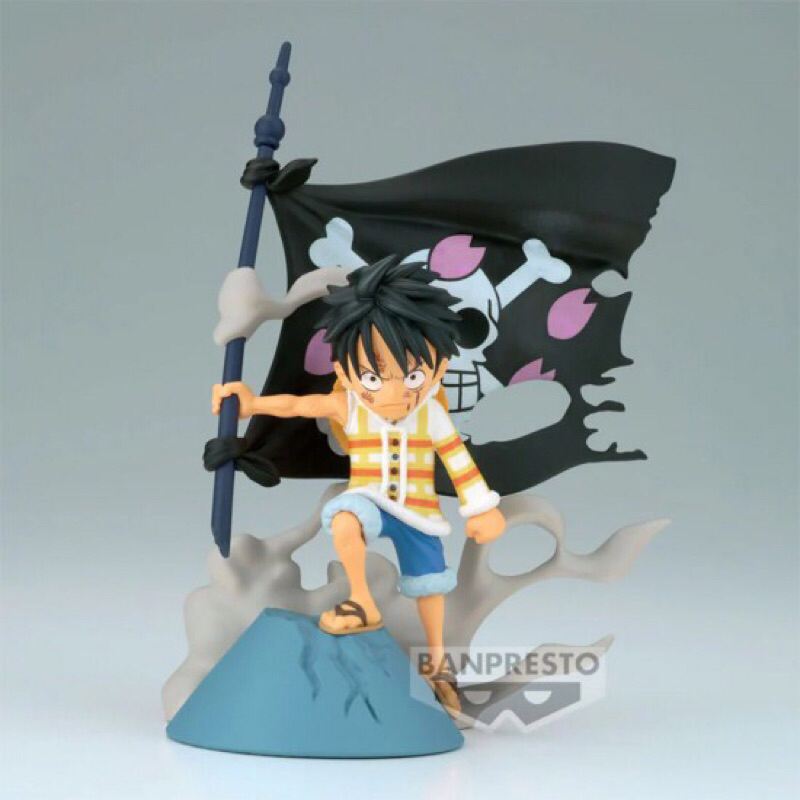 Banpresto World Collectable Figure (WCF) Log Stories Monkey D. Luffy “One Piece” ของใหม่ 😊