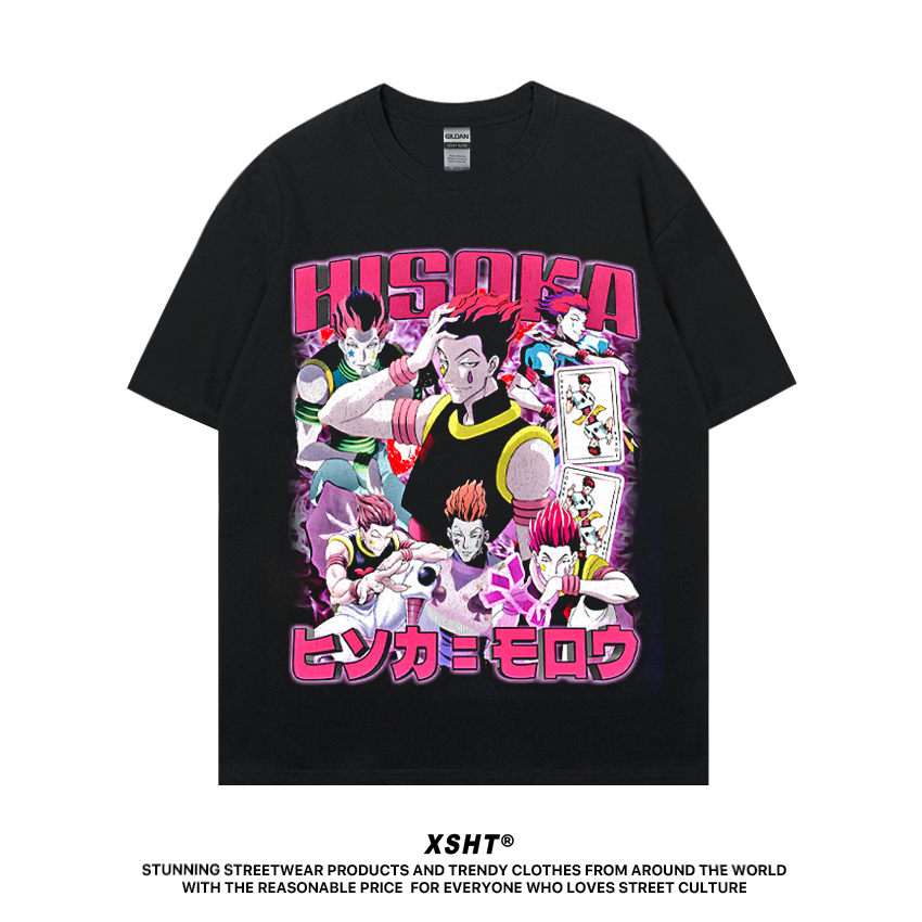 🔥พร้อมส่ง🔥 เสื้อ Anime : Hunter x Hunter (Hisoka Morow) - Black (สีดำ) by XSHT