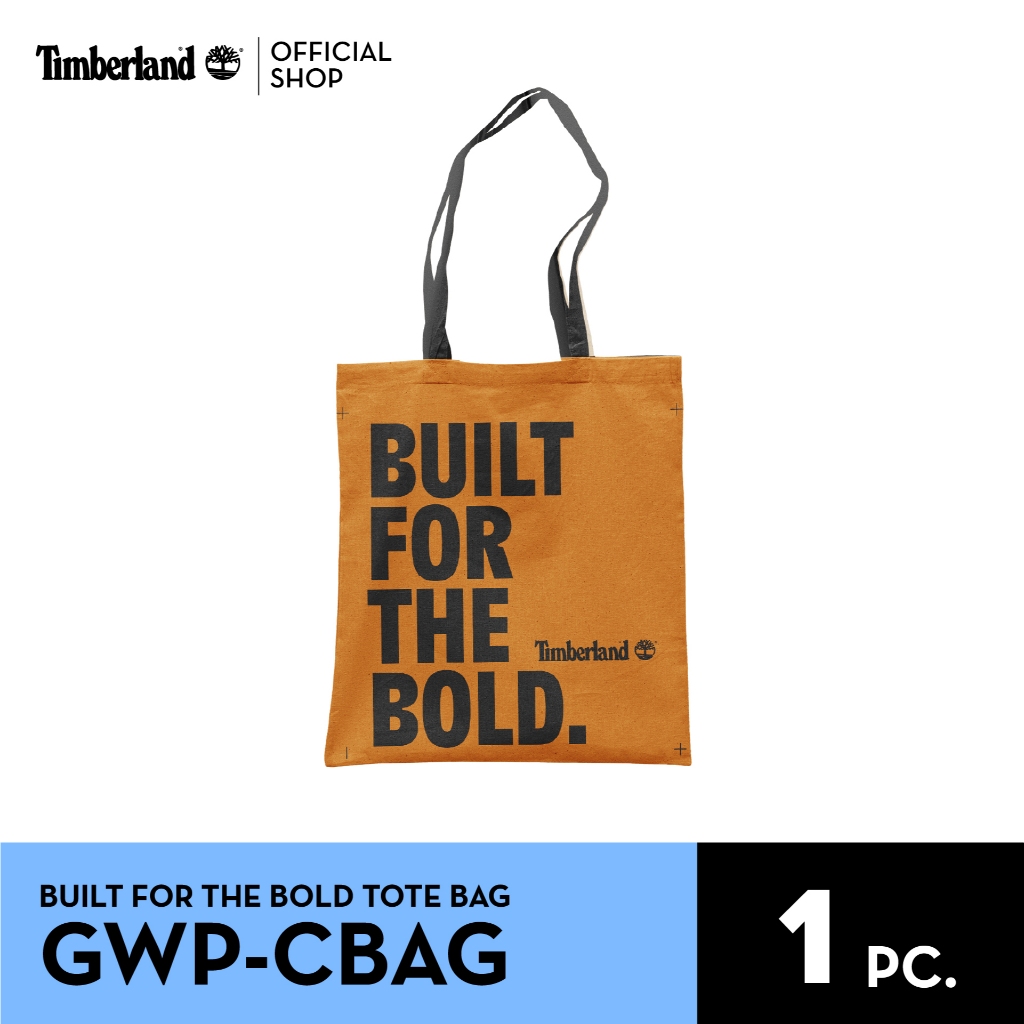 Timberland GWP -  สินค้าสมนาคุณ - Built for the bold Tote Bag กระเป๋าถือ กระเป๋าสะพาย (GWP-CBAG)